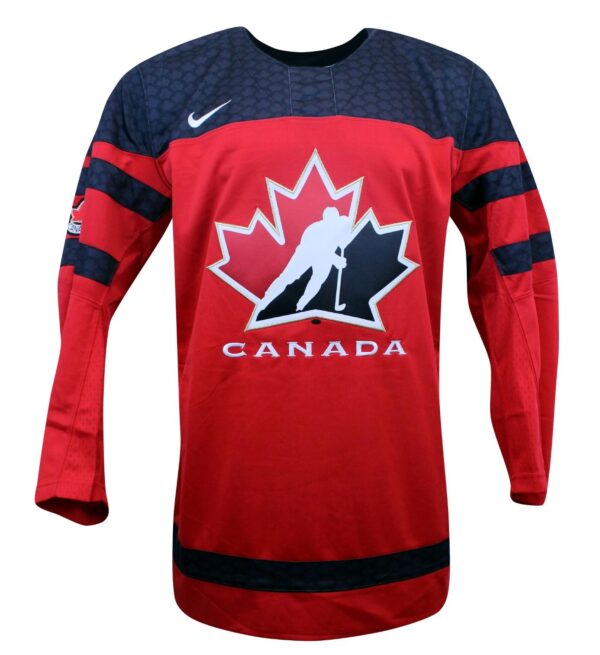 Connor Bedard Signed Team Canada Black Nike Jersey